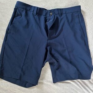 Callaway Blue Flat Front Golf Shorts Athletic Casual